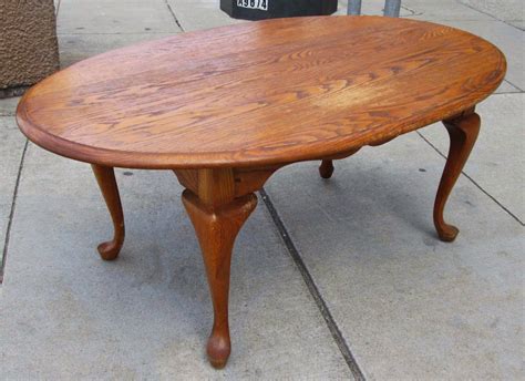 Mocking these on the table, i decided to run on the other side, with two legs, i would make short angled pieces that would connect to the stretcher and the legs. UHURU FURNITURE & COLLECTIBLES: SOLD Oak Coffee Table with ...