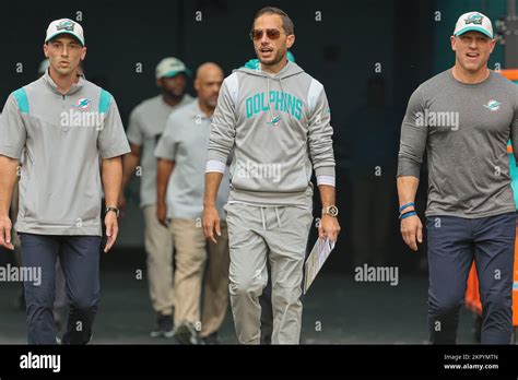 Miami. FL USA; Miami Dolphins head coach Mike McDaniel walks out to the