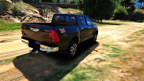 Toyota Hilux 2019 Addon Fivem Replace Offline 10 Gta 5 Mod