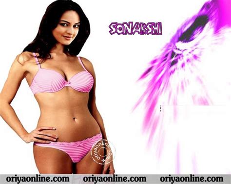 Actress Hot Stills Sonakshi Sinha Bikini Hot Stills