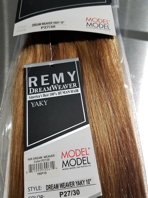 Amazon Com Human Hair Weave Modelmodel Dream Weaver Yaky Inch Pack Of P