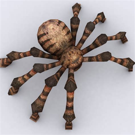 Spiders Pack 3d Model