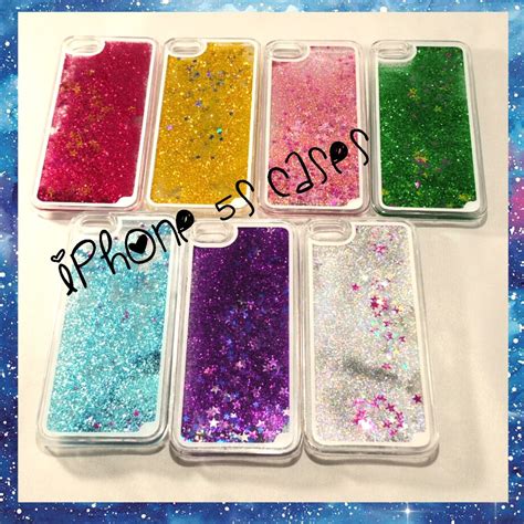 Liquid Glitter Stars Quicksand Iphone 5 5s Case Glitter Stars Iphone
