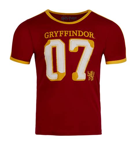 Personalised Gryffindor Seeker T Shirt Harry Potter Shop