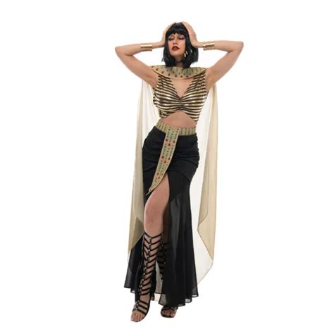 Women’s Cleopatra Costume Egyptian Queen Dress Egyptian Goddess Fancy Dress 47 99 Picclick