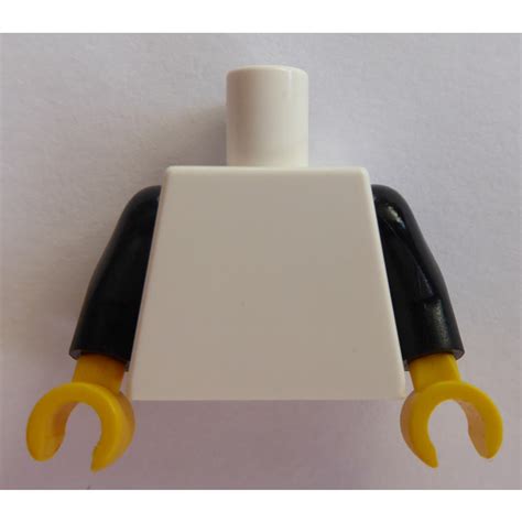 Lego Plain Torso With Black Arms And Yellow Hands Brick Owl