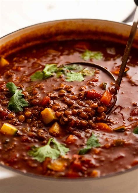 Beef And Lentil Soup Recipetin Eats