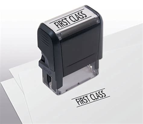 Self Inking Stamp First Class 1 Stamp