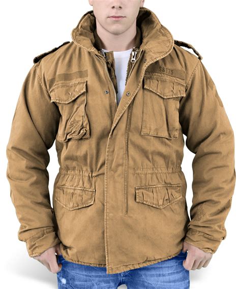 Army surplus jacket military jacket m65 jacket bomber jacket rambo military looks vintage jacket parka mens fashion. ÜBERPRODUKTION VINTAGE REGIMENT M65 JACKE GEWASCHEN ...