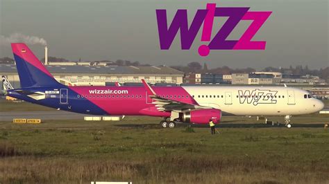 First Wizz Air Airbus A321 Returning From Maiden Flight Youtube