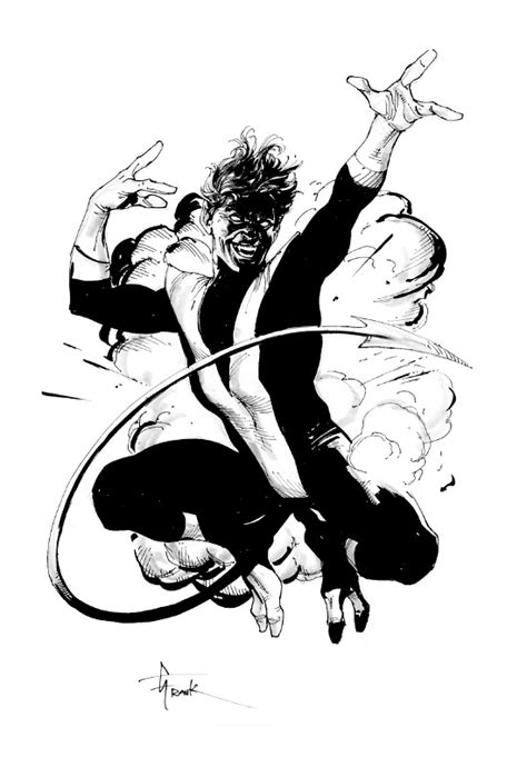 Marvel Comics Of The 1980s Nightcrawler By Gary Frank