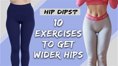 Hip Dip Before And After Exercise Exercise Poster