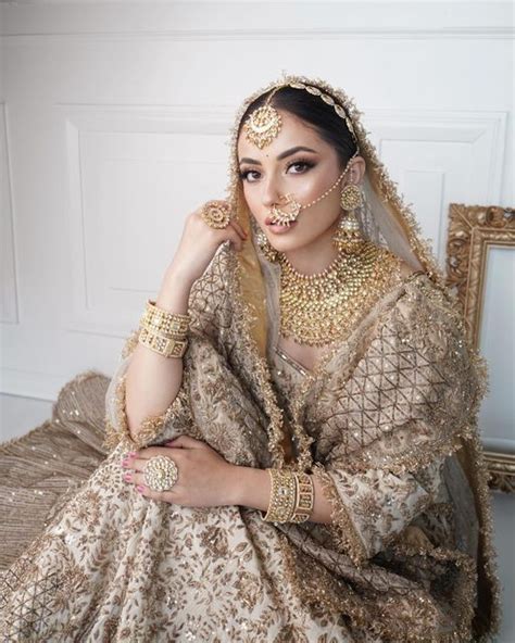 Pakistani Nikkah Bride Pakistani Bridal Wear Pakistani Dress Design