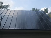 Obvious ridge in matte black ...: "We just began the install of our ...