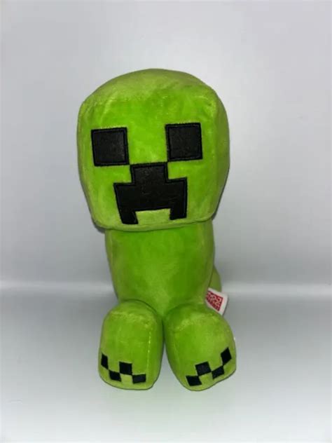 Minecraft Plush Green Creeper Soft Toy 9 Inches Official Mojang Product