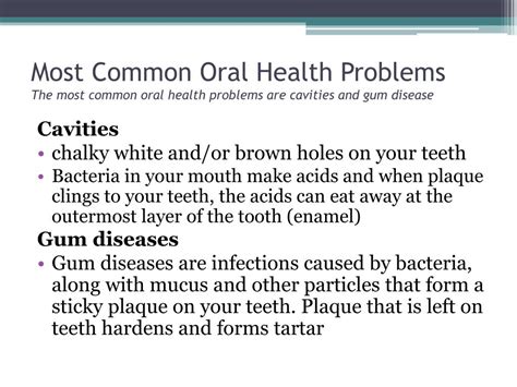 Ppt Oral Health Powerpoint Presentation Free Download Id2436937