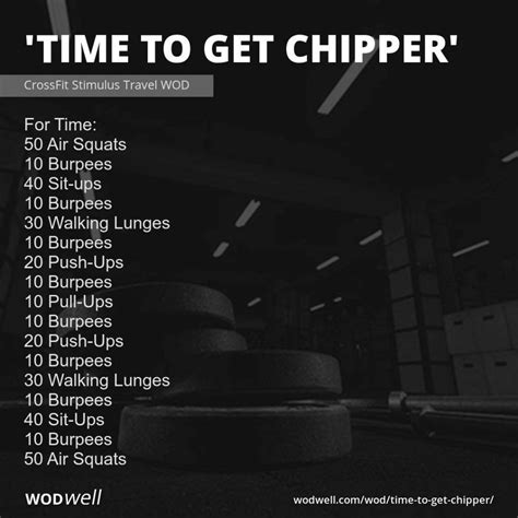 Brutal Chipper Workouts To Build Powerful Mental Toughness For
