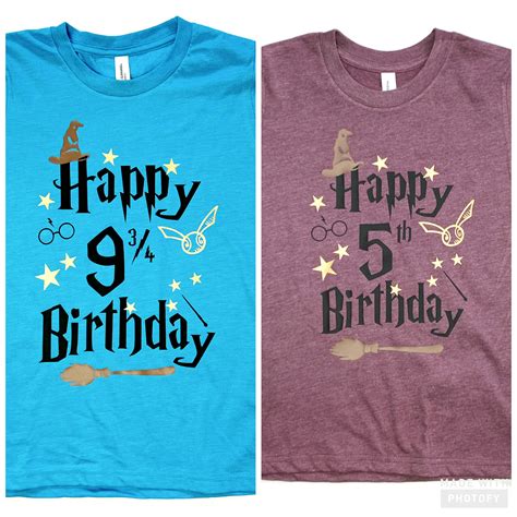 Harry Potter Shirt Harry Potter Birthday Shirt Funny Shirt Etsy