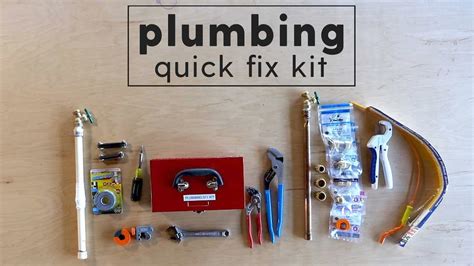 Plumbing Emergency Kit Everyone Should Have These 14 Items Handy