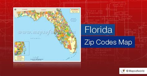 Printable Florida Zip Code Map