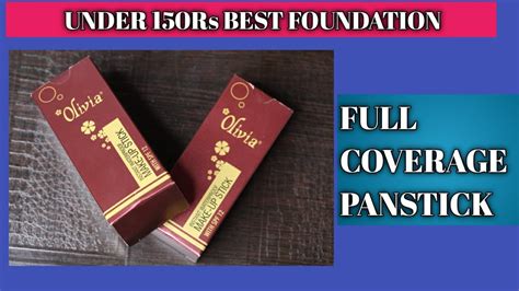 Under 150rs Full Coverage Olivia Pan Stick 03 Natural And 05 Touch
