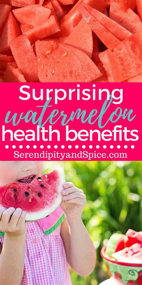 Health Benefits Of Watermelon Serendipity And Spice Embracing Life
