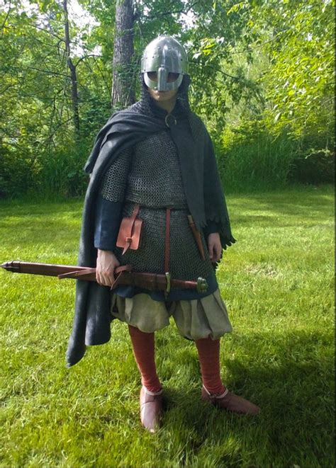 10th Century Danish Clothing And Armor Viking Garb Viking Costume