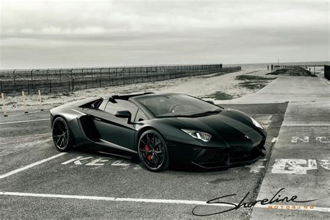 Lamborghini Aventador Spyder Black