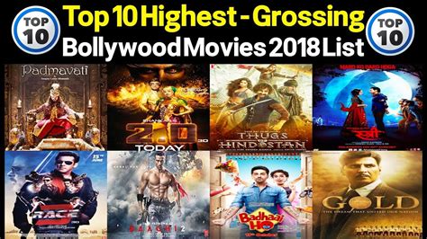 Top 10 Highest Grossing Bollywood Movies 2018 List Youtube