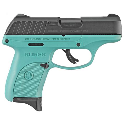Ruger Ec9s Turquoise 9mm Pistol Striker Fired· 3285 · Dk Firearms