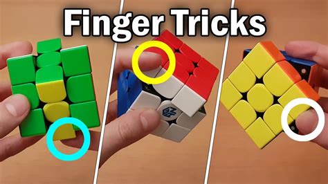 Rubiks Cube Finger Tricks Tutorial Beginner To Advanced Youtube