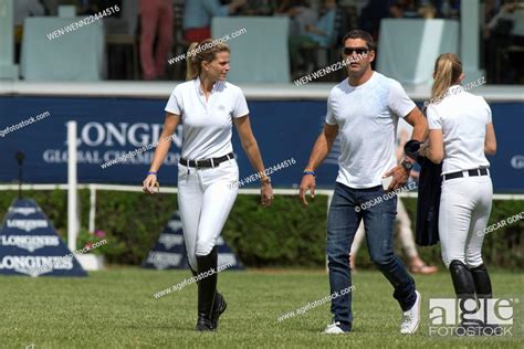 Athina Onassis Competes In The Longines Global Champions Tour Madrid