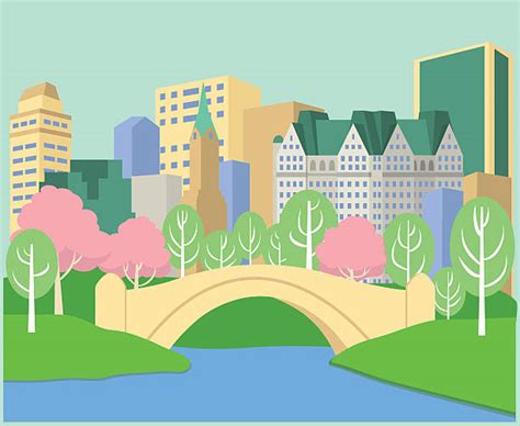 Royalty Free Central Park Clip Art Vector Images And Illustrations Istock