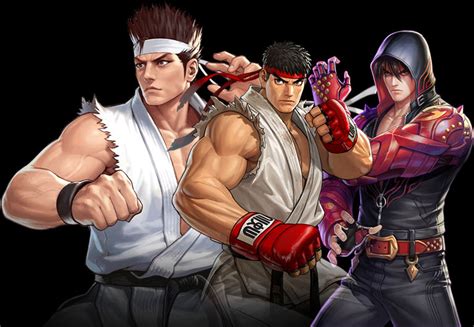 Ryu Akira Yuki And Jin Kazama 03 Tkofas By Zyule On Deviantart