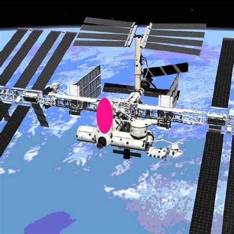 Layout Of Modules On The Iss The Pink Oval Shows A Currently Unused