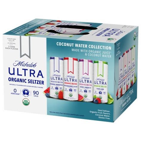 Michelob Ultra® Organic Coconut Water Hard Seltzer Variety Pack 12 Pk