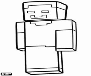 Feel free to print and color from the best 38+ minecraft coloring pages herobrine at getcolorings.com. kolorowanka Herobrine, Minecraft topluluk simgelerinden ...