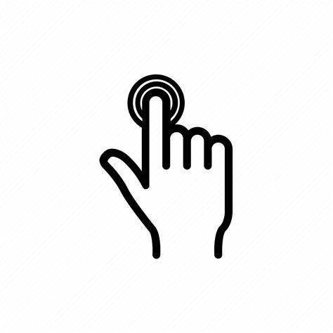 Double Tap Hand Tap Touch Fingers Gesture Screen Icon Download