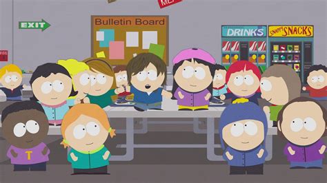 South Park Classroom With Figures