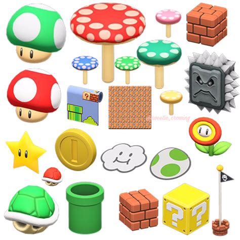 Mario dans la mise à jour Animal Crossing : Liste des objets - Breakflip