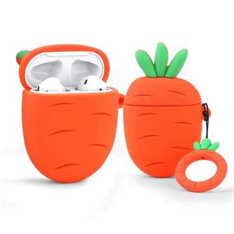 Carrot Apple Airpods Case Carrots Silicon Case Case
