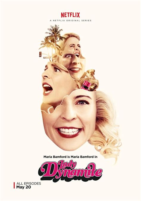 Exclusive Lady Dynamite Season 1 Poster Gets Inside Maria Bamfords Head Comedy Tv Maria