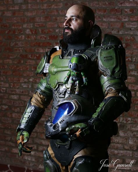 Deposit Custom Made Doom Slayer Cosplay Costume Full Set High Quality