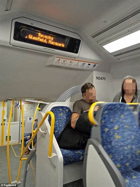 Sydney Couple Engage In Sex Act On Train Daily Mail Online