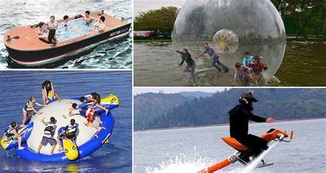 These water lake toys are the perfect way to have fun and stay cool on your days off. 15 Awesome Must Have Water Toys