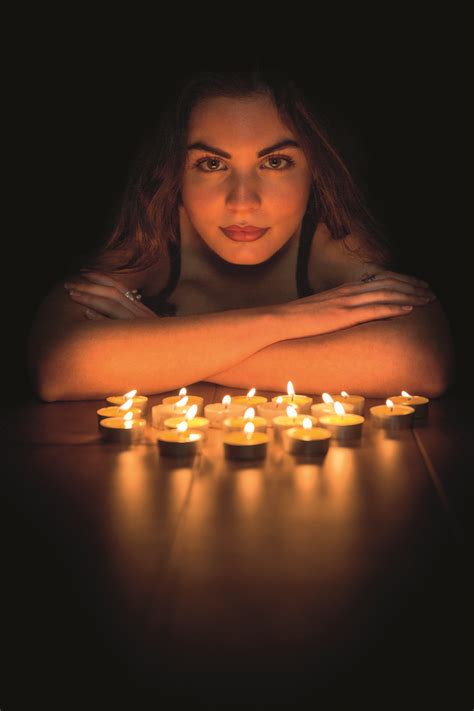 How To Capture Atmospheric Portraits At Home Using Candle Light Self