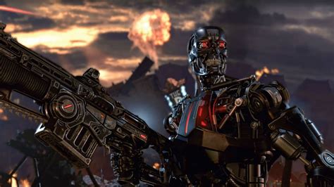 Gears 5 Meets Terminator Dark Fate In Character Pack Trailer