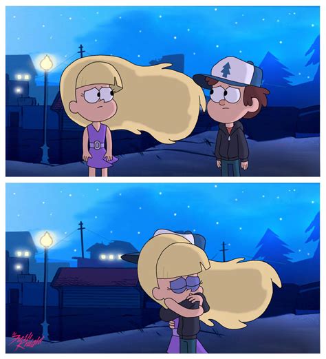 pacifica hugs dipper by thefreshknight on deviantart