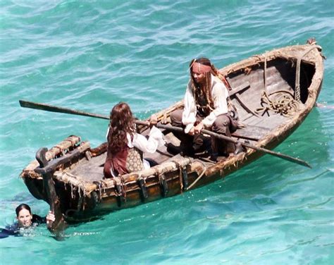 johnny depp pirates of the caribbean 4 set pirates of the caribbean photo 15523528