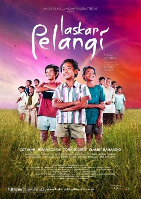Laskar Pelangi 2008 Indonesian Movie Poster